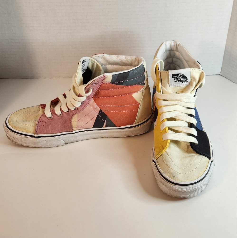 Vans MoMA Shoes Sk8-Hi Museum of Modern Art Skate Sneaker 2020 M 6, W 7.5